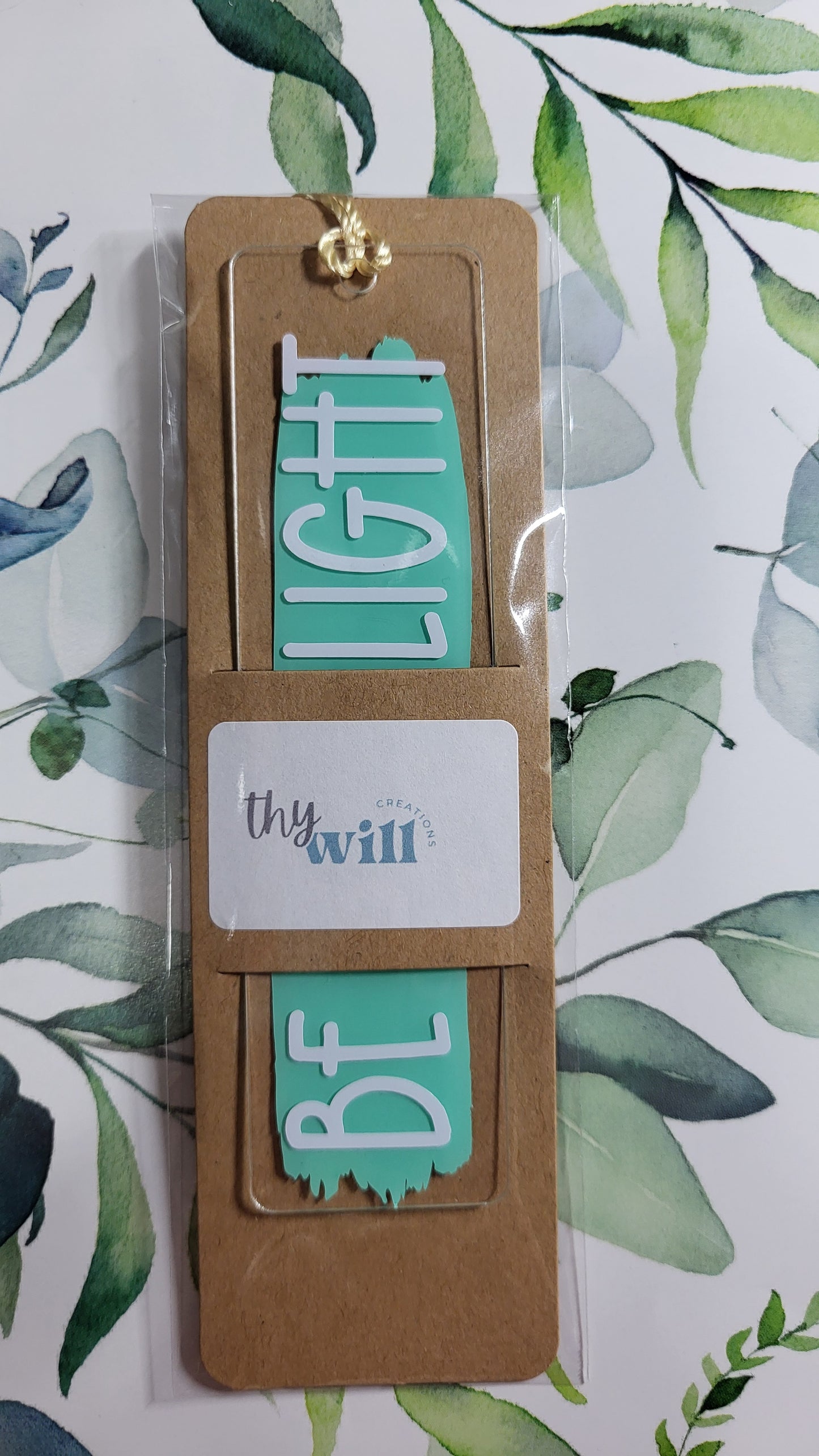 Be The Light Bookmark