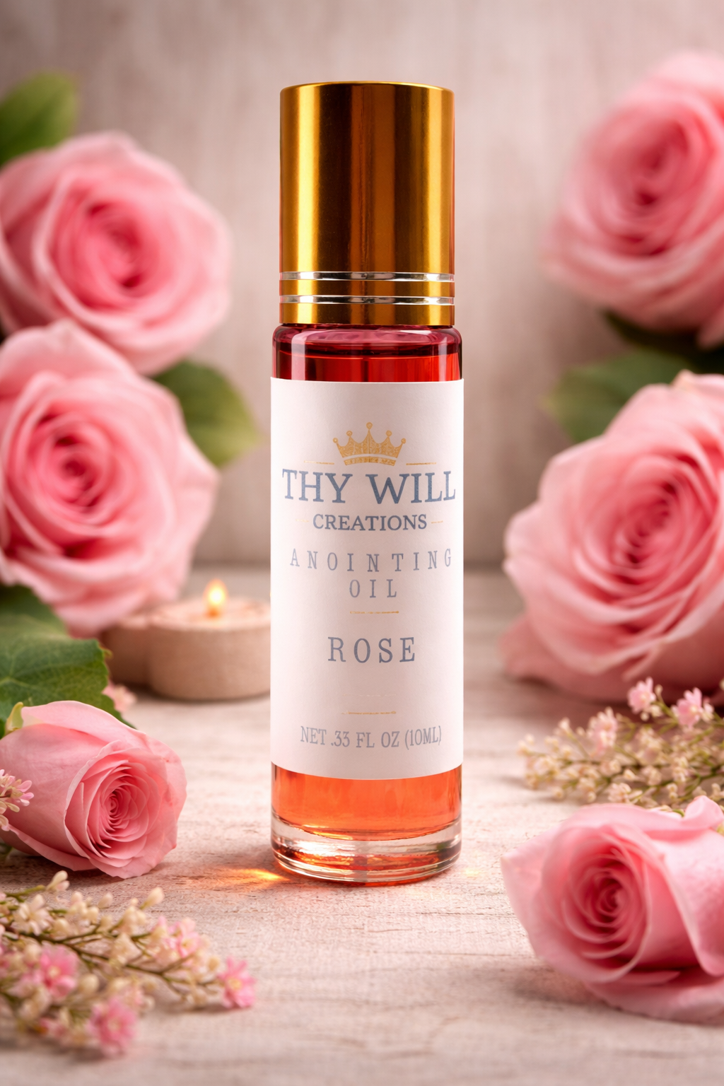 Rose Scented Anointing Oil
