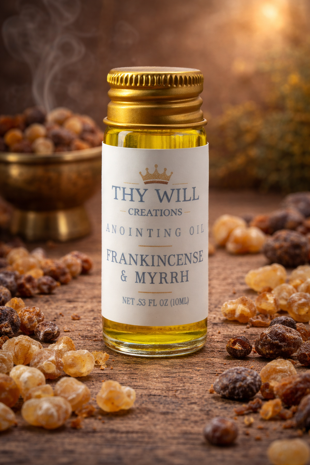 Frankincense & Myrrh Scented Anointing Oil