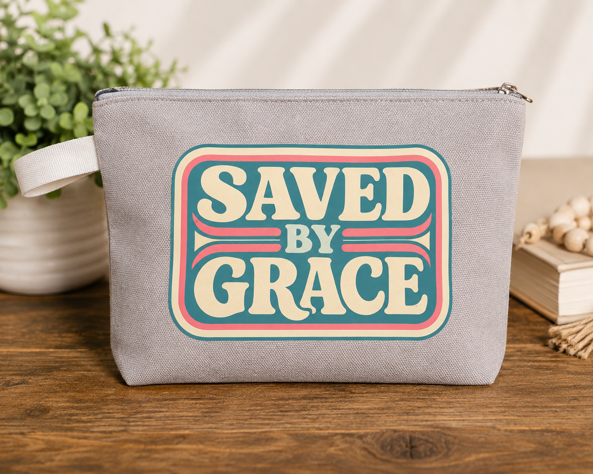 Saved By Grace Pouch