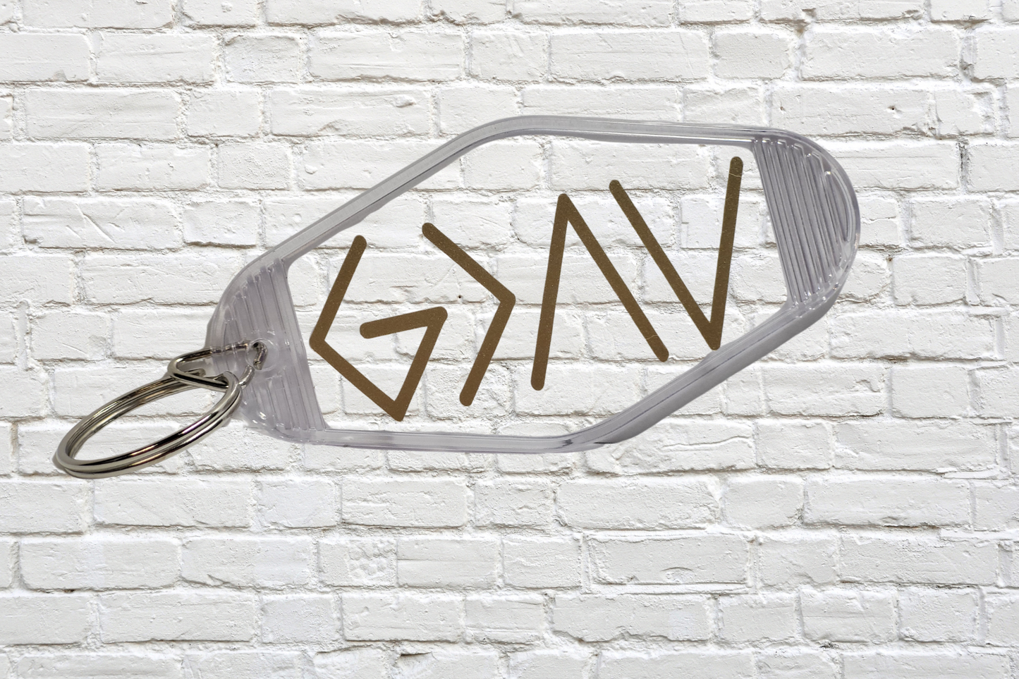 God Is Greater Keychain