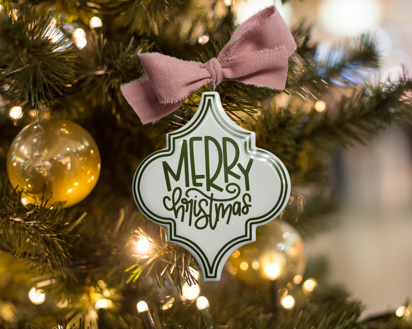 Merry Christmas Ornament