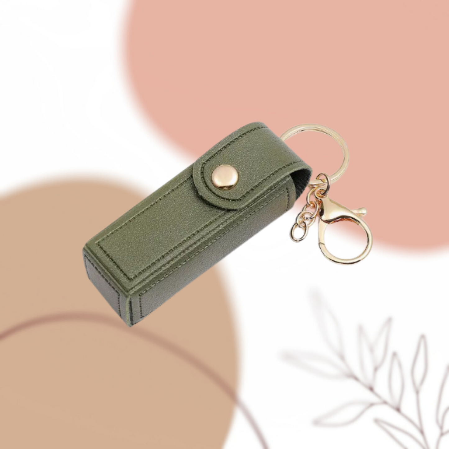 Olive Green Anointing Oil Holder