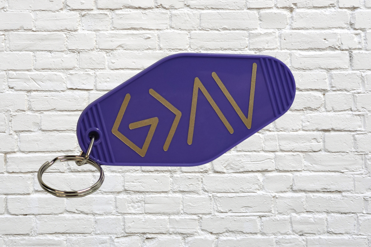 God Is Greater Keychain