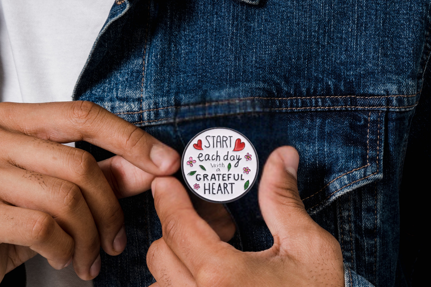 Start Each Day Pin