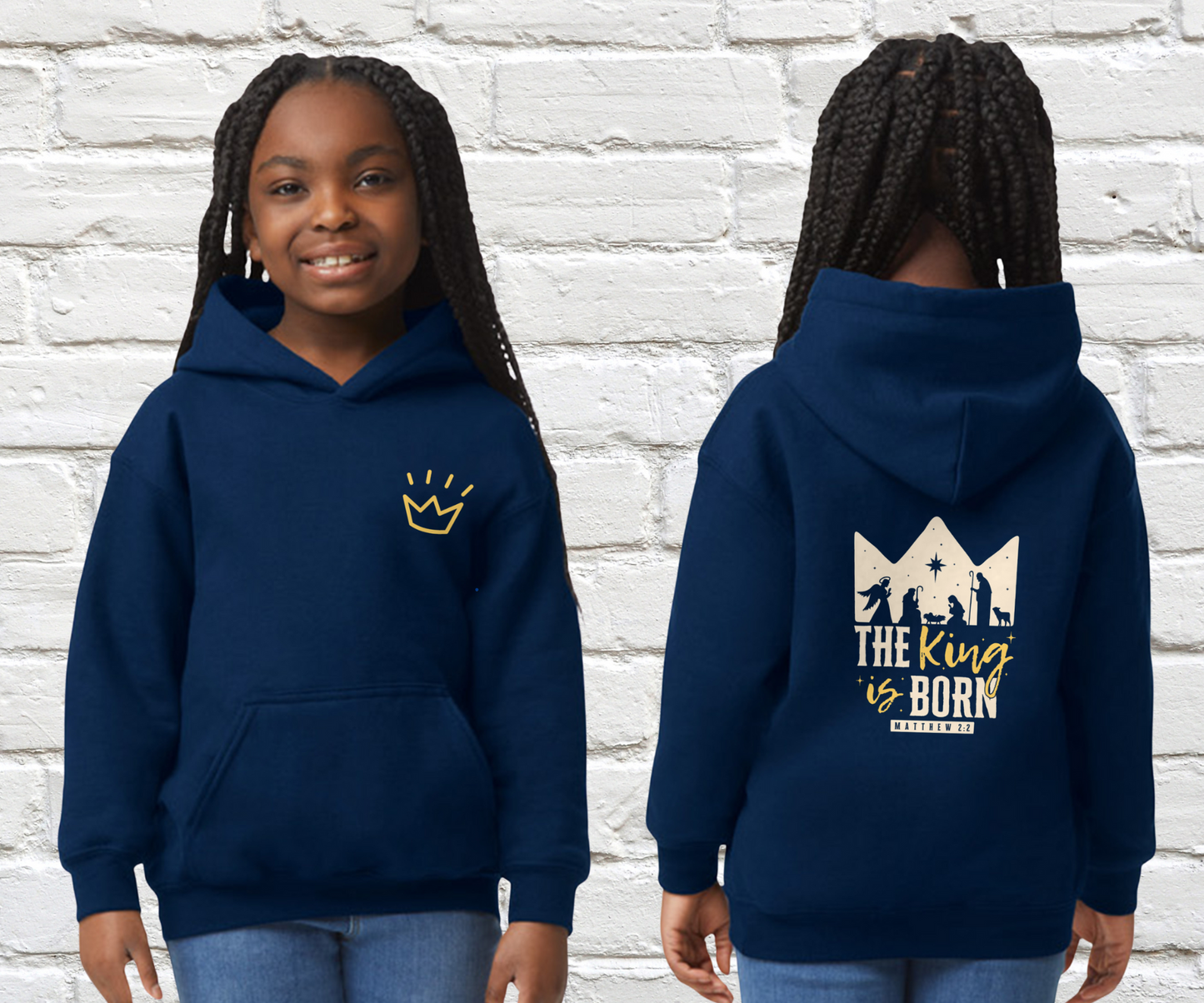 The King is Born Hoodie
