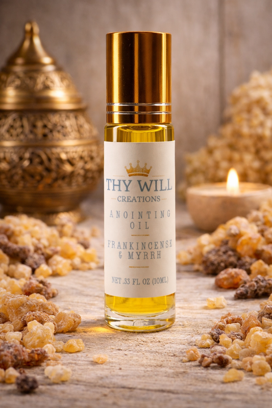 Frankincense & Myrrh Scented Anointing Oil - Roll On Applicator