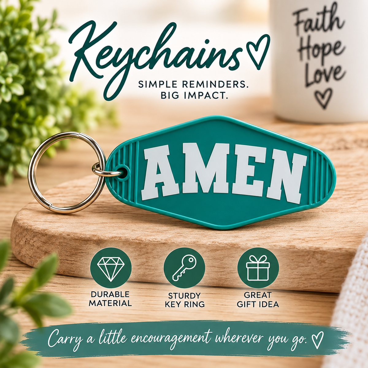 Amen Keychain