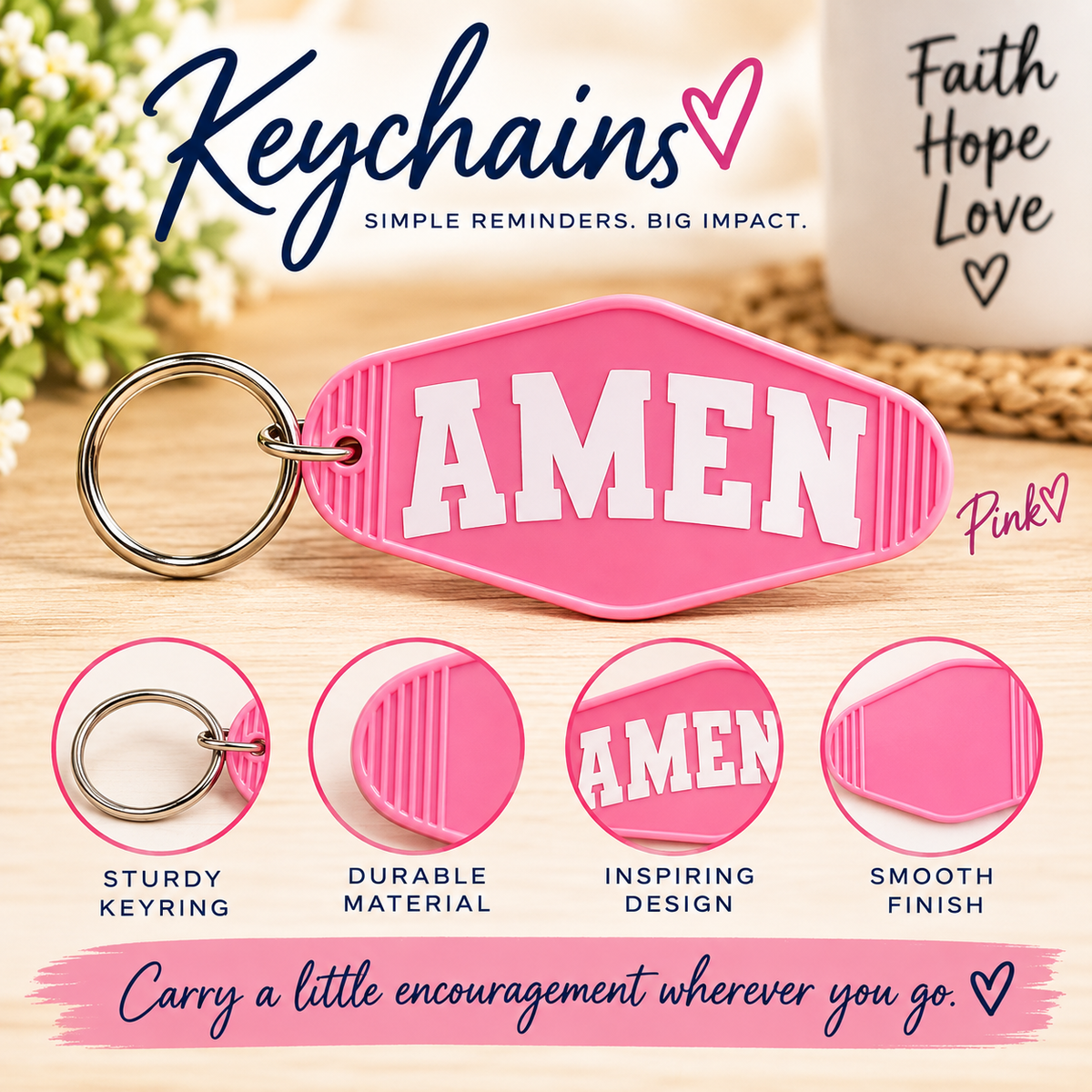 Amen Keychain
