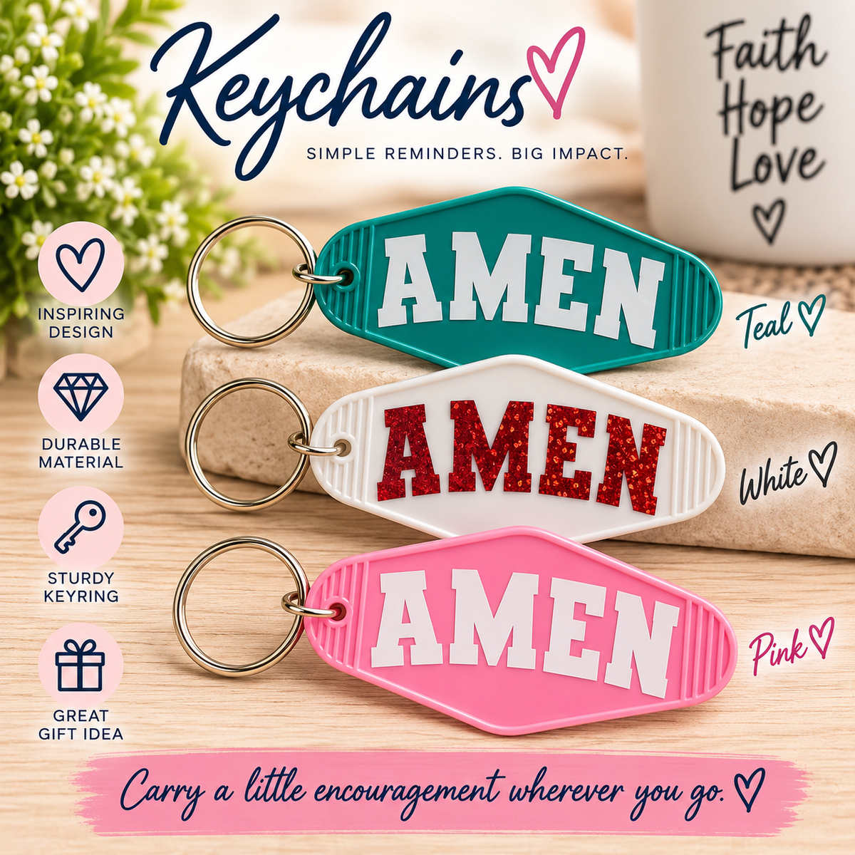 Amen Keychain