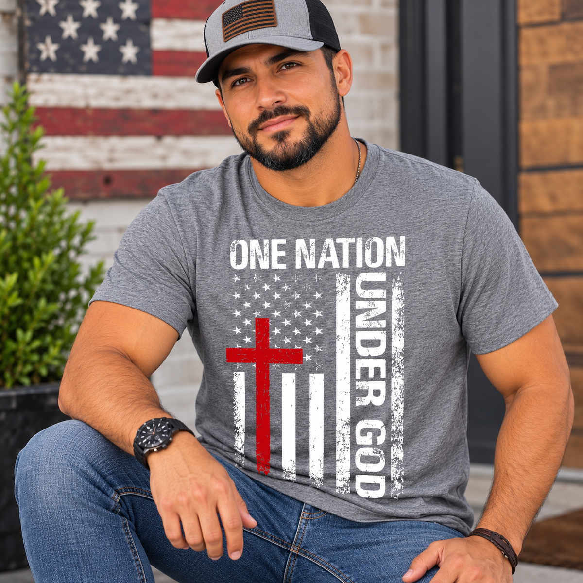 One Nation Under God T-Shirt