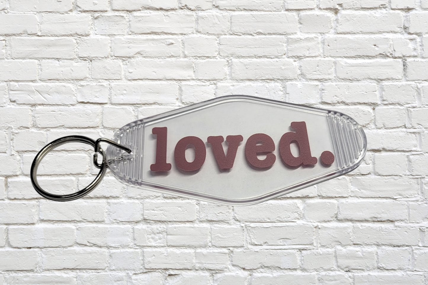 Loved. Keychain