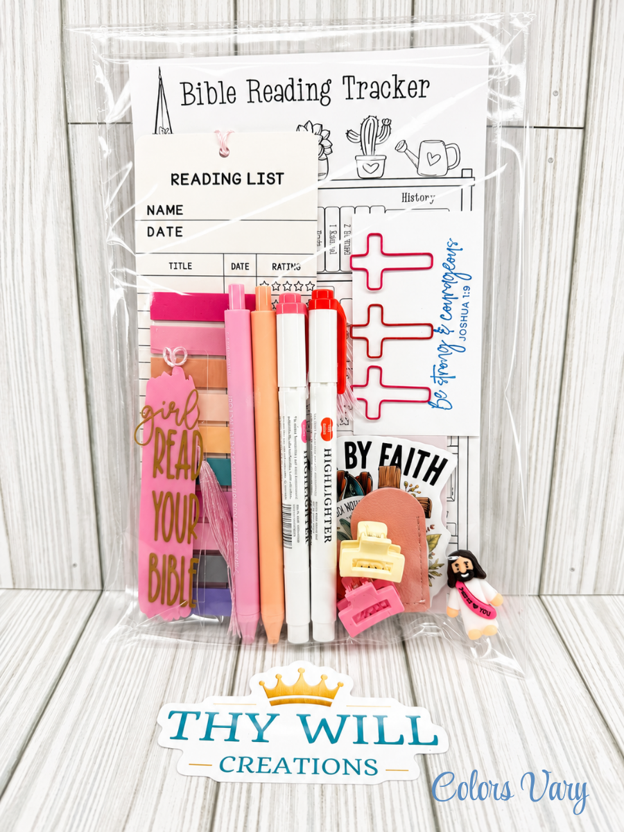 Bible Reading Tracker Bundle
