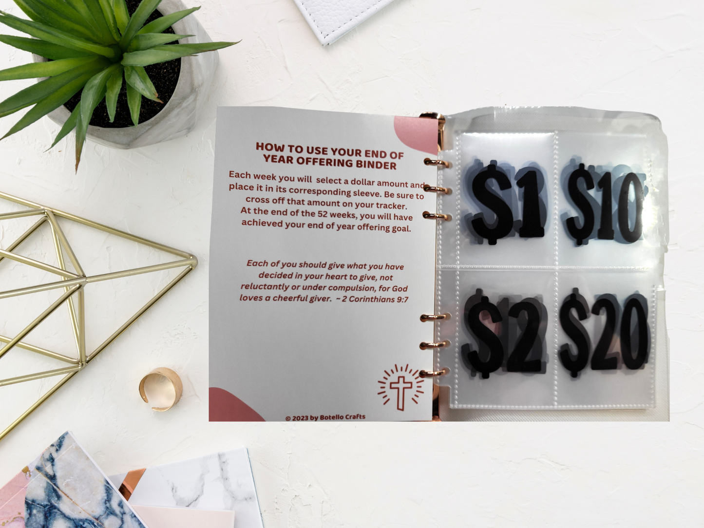 End of Year Offering Binder - $500