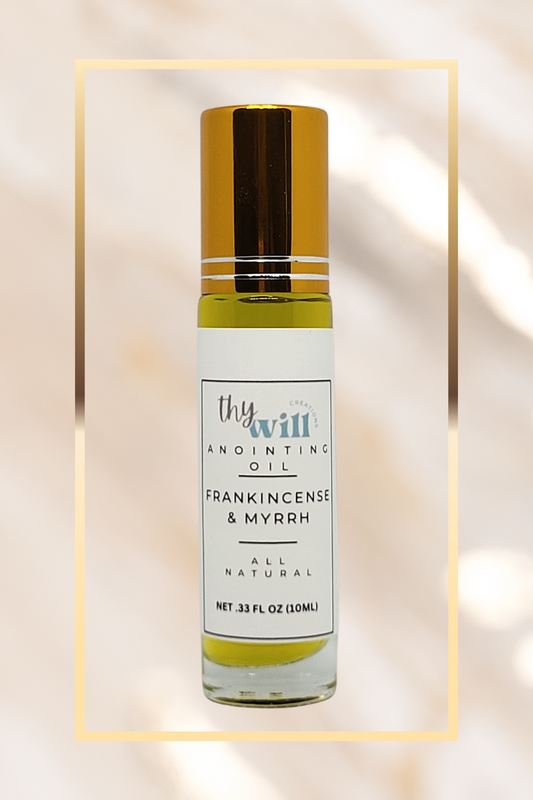Frankincense & Myrrh Scented Anointing Oil