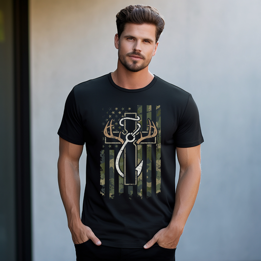 Hunting, Fishing & Faith T-shirt