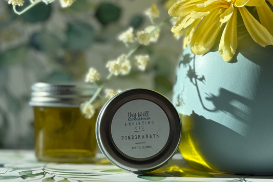 Pomegranate Scented Anointing Oil 2oz Jar