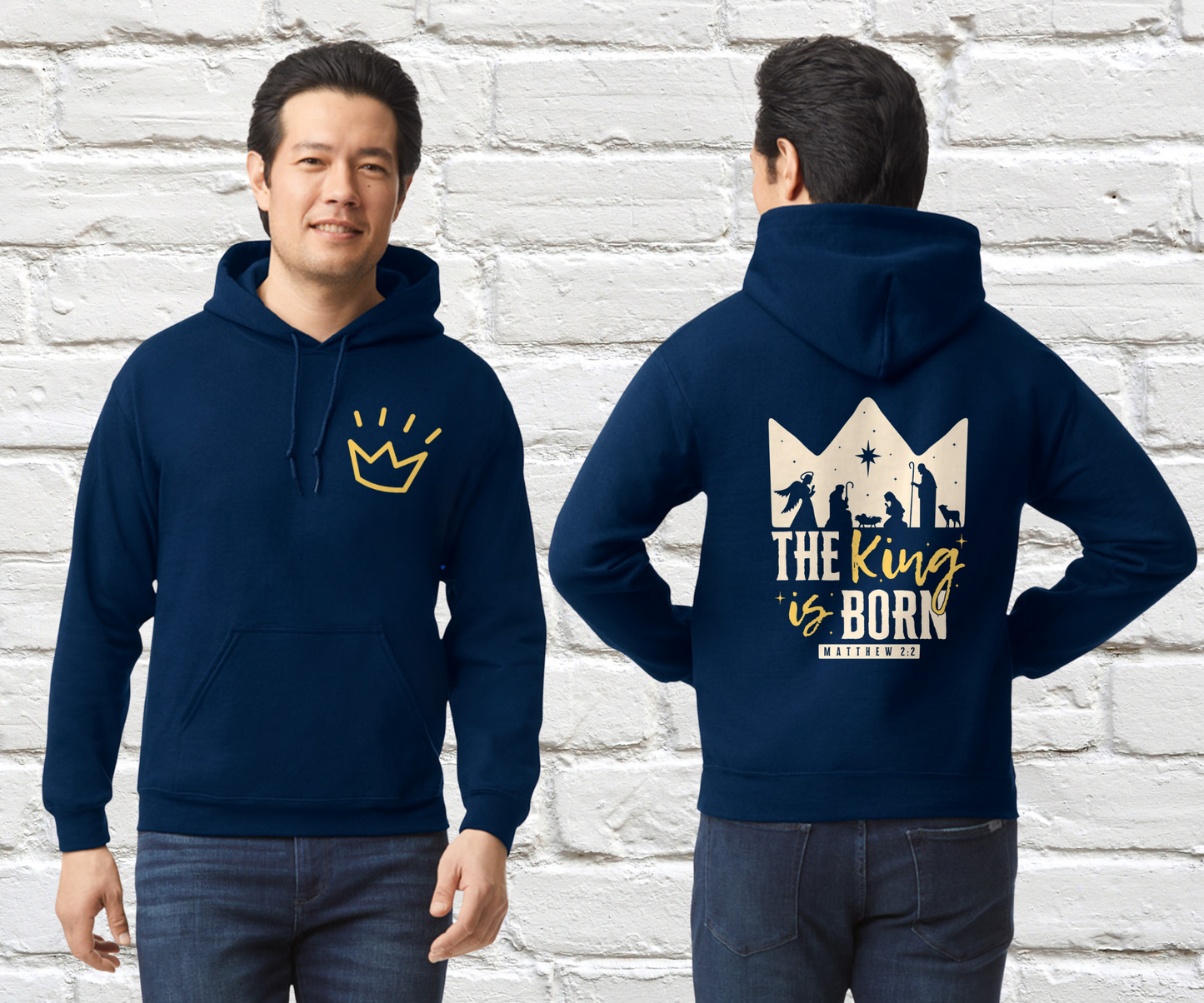 The King is Born Hoodie