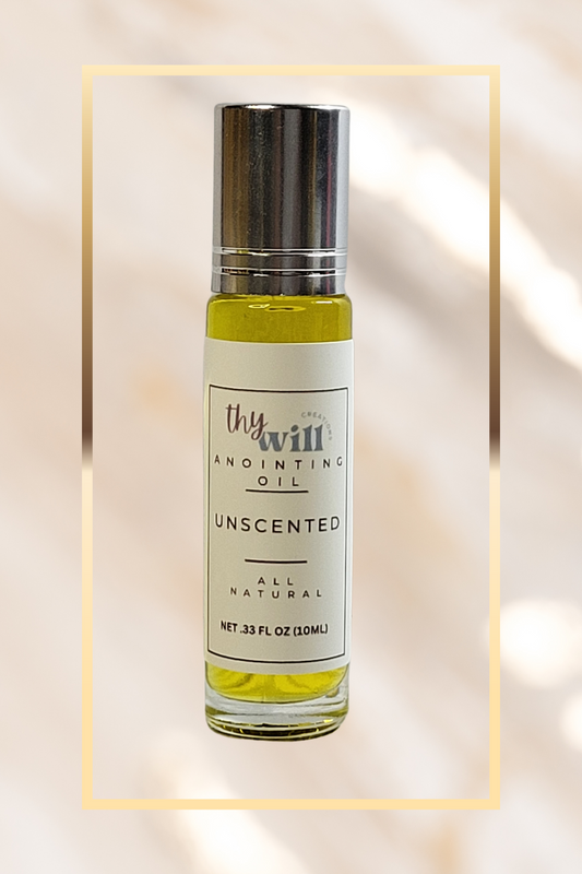 Unscented Anointing Oil