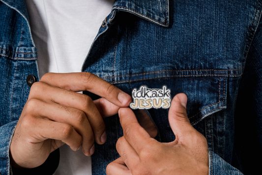 Idk Ask Jesus Pin